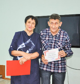 Члены Союза женщин Карасукского района  провели очередные мероприятия в рамках проекта «Старость – это не про нас!». 