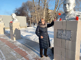 Члены Союза женщин Венгеровского района Новосибирской области отметили  День Героев Отечества.