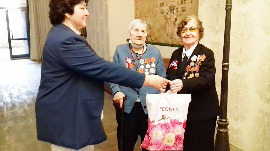 Совет женщин Ленинского района г. Новосибирска провел праздник для женщин-ветеранов "Боевые подруги мои".