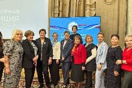 Председатель Новосибирского регионального отделения СЖР Е. Потеряева приняла участие в работе  отчетно-выборной конференции Союза женщин России.