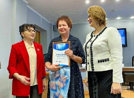 Председатель Кировского районного отделения Союза женщин Новосибирской Ю. Савельева отчиталась о работе организации за прошедший 2022 год. 