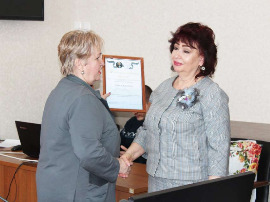 Члены ОО «Союз женщин» г. Искитима, Новосибирской области, приняли участие в работе выездного заседания Общественной палаты Новосибирской области.