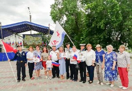 Союз женщин Колыванского района принял участие в проведении митинга в поддержку специальной военной операции на Украине.