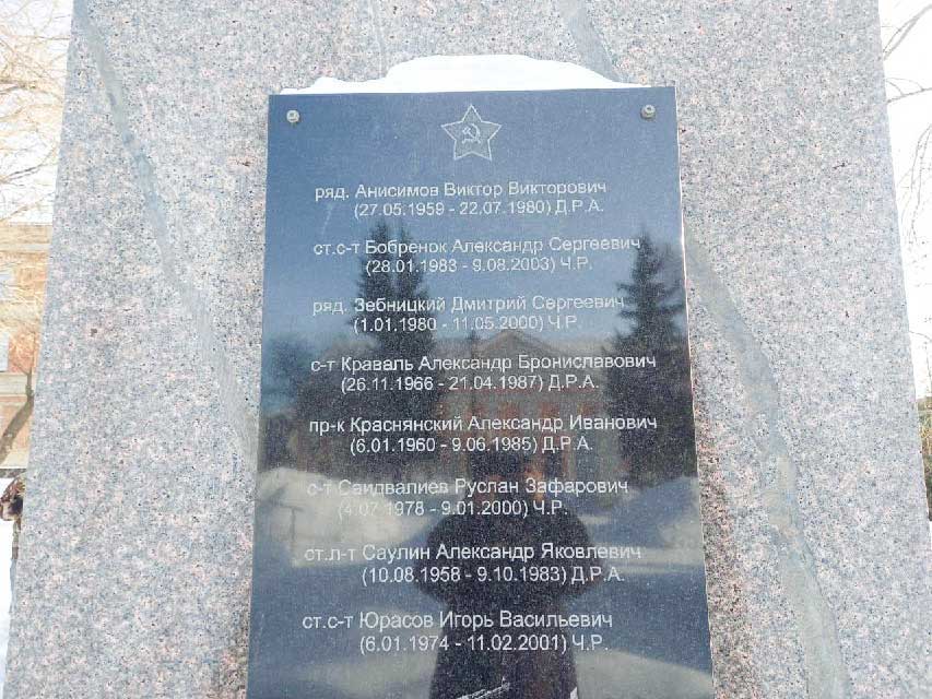 В Венгеровском районе представители совета женщин, совета ветеранов и общественной организации ветеранов - пограничников почтили память воинов, погибших в Афганистане.